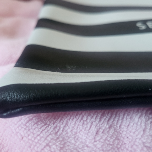 SEPHORA Stripe Large Makeup Cosmetic Bag - Picture 5 of 5